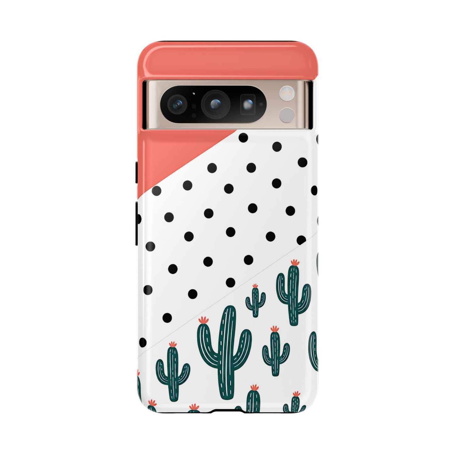 Polka Dot Cactus Tough Case