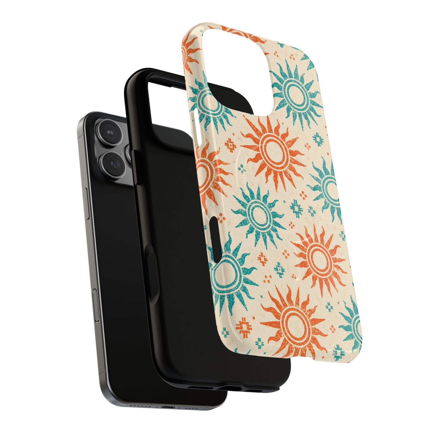 Coral Sun Magnetic Case