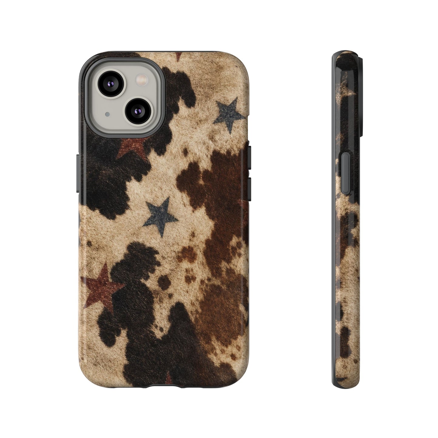 Stars And Cowhide Tough Case