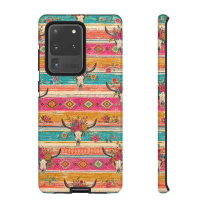 Serape Skull Tough Case