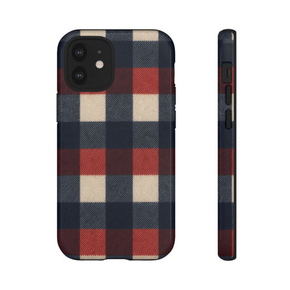 Patriotic Plaid Tough Case