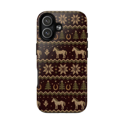 Horse Sweater Magnetic Case