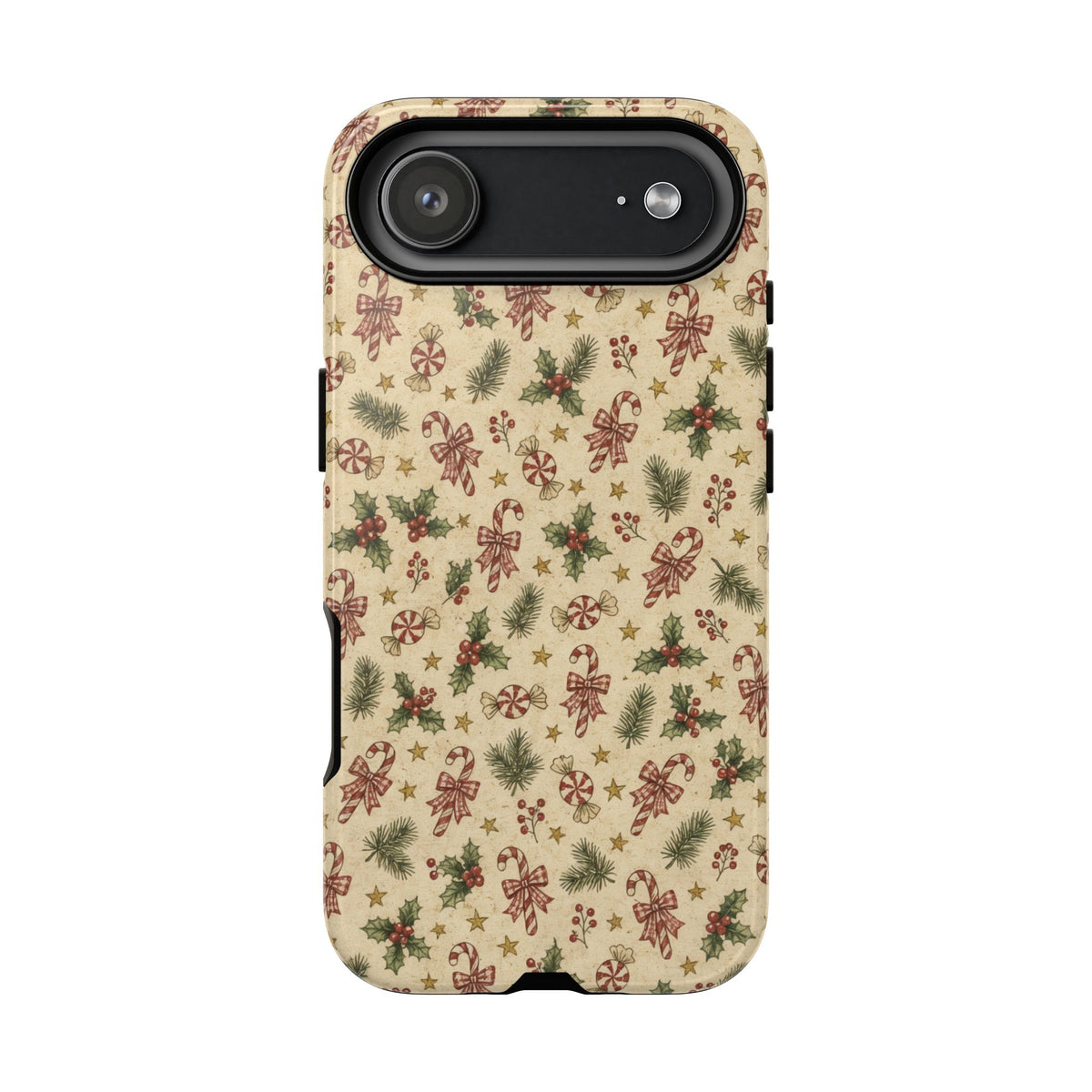 Candy Cane Gingham Tough Case