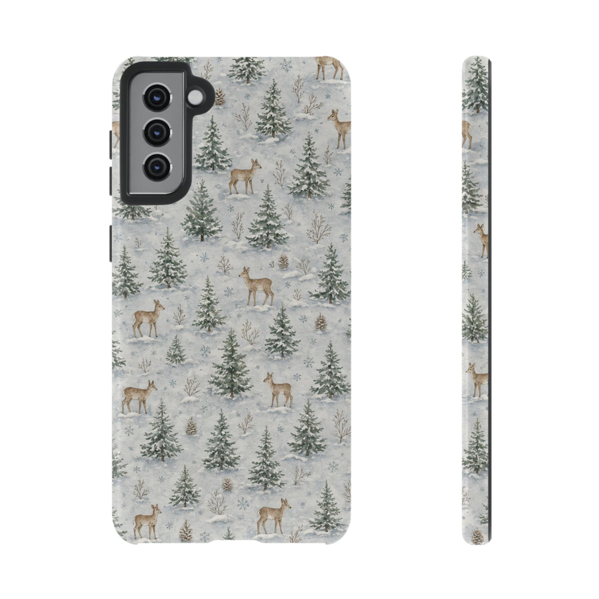 Winter Woodland Deer Tough Case