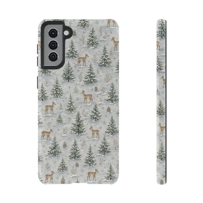 Winter Woodland Deer Tough Case