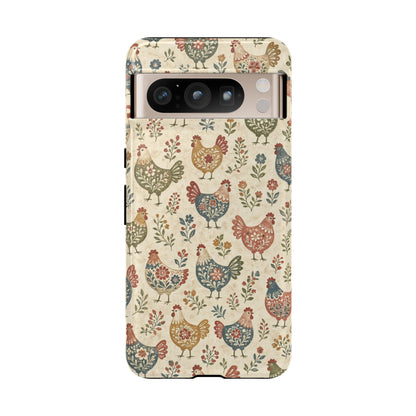 Calico Hens Tough Case