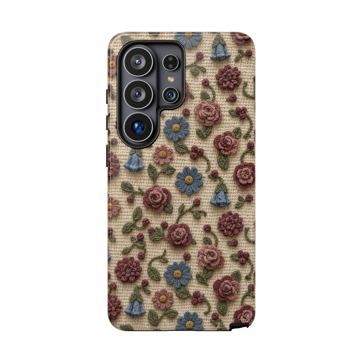 Crochet Flower Garden Tough Case