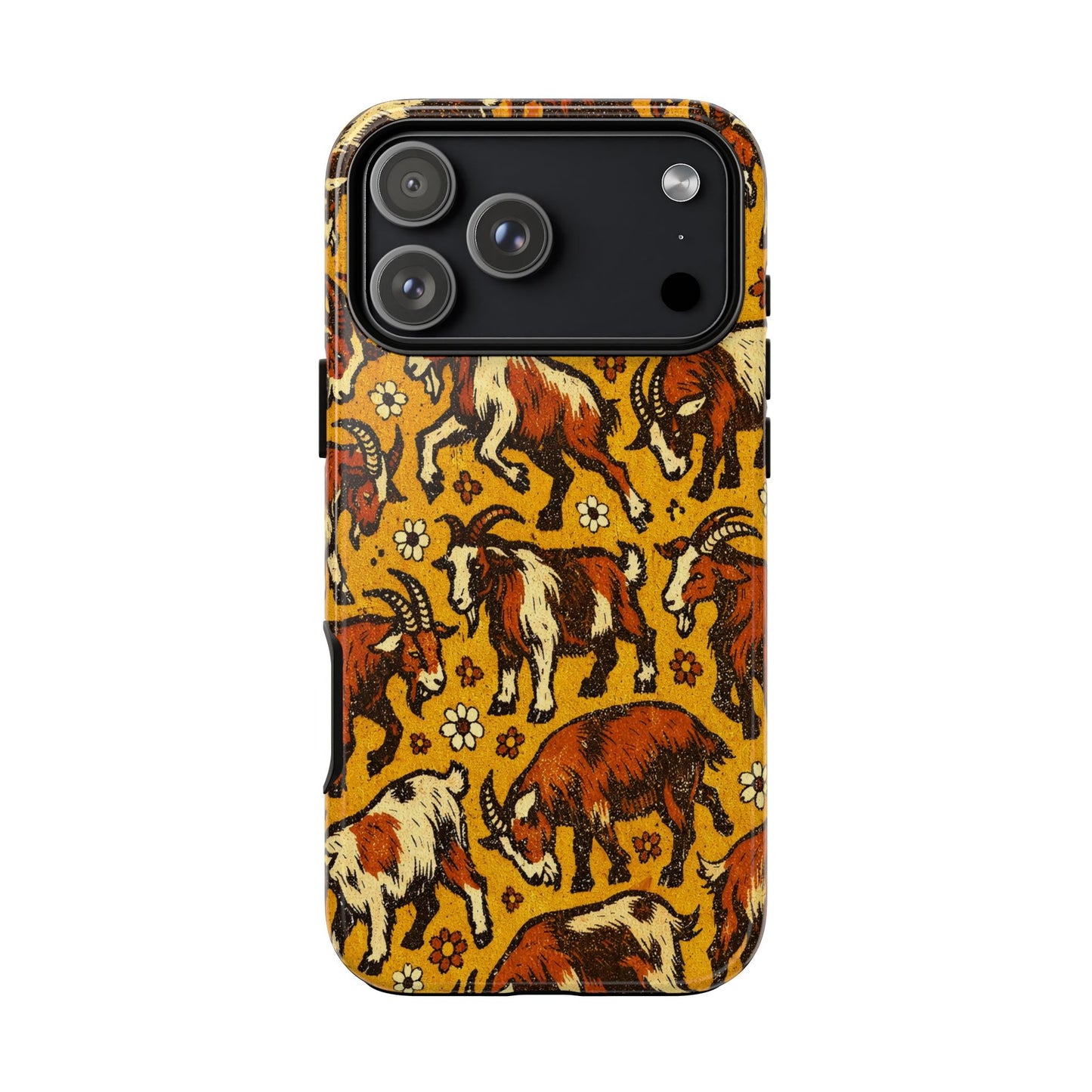 Retro Goats Tough Case
