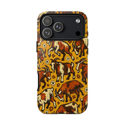 Retro Goats Tough Case