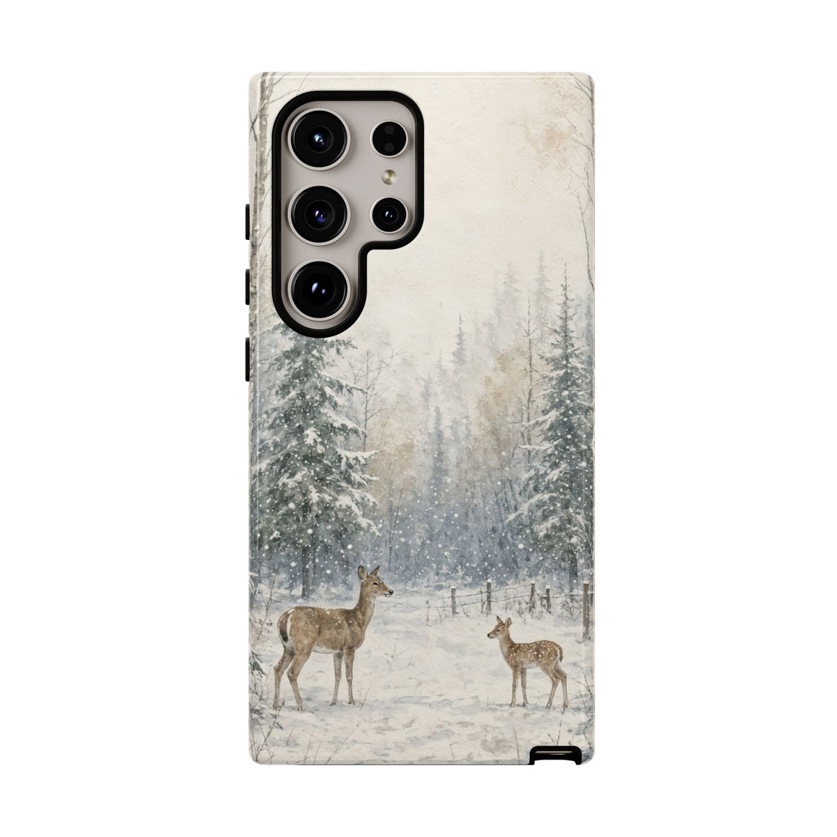 Snowy Doe Tough Case