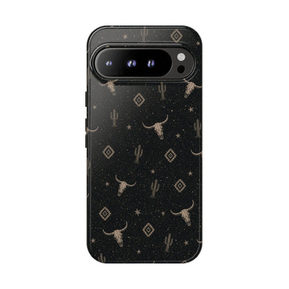 Midnight Longhorn Tough Case