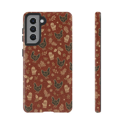 Christmas Hens Tough Case
