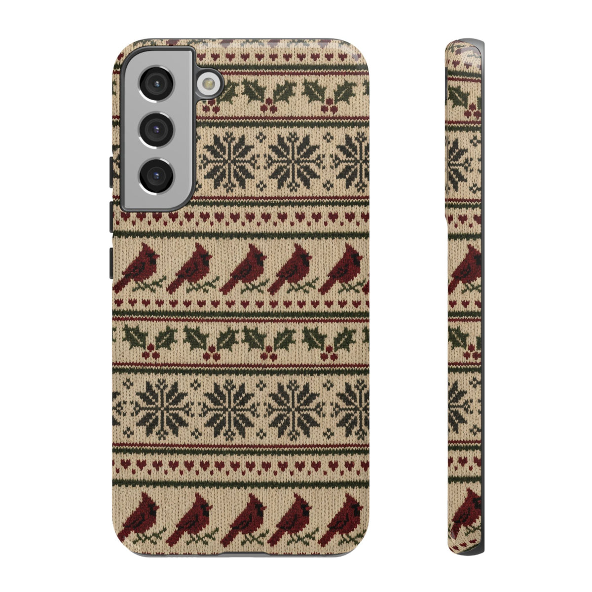 Fair Isle Cardinals Tough Case