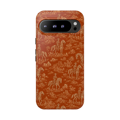 Cowboy Skeleton Toile Tough Case