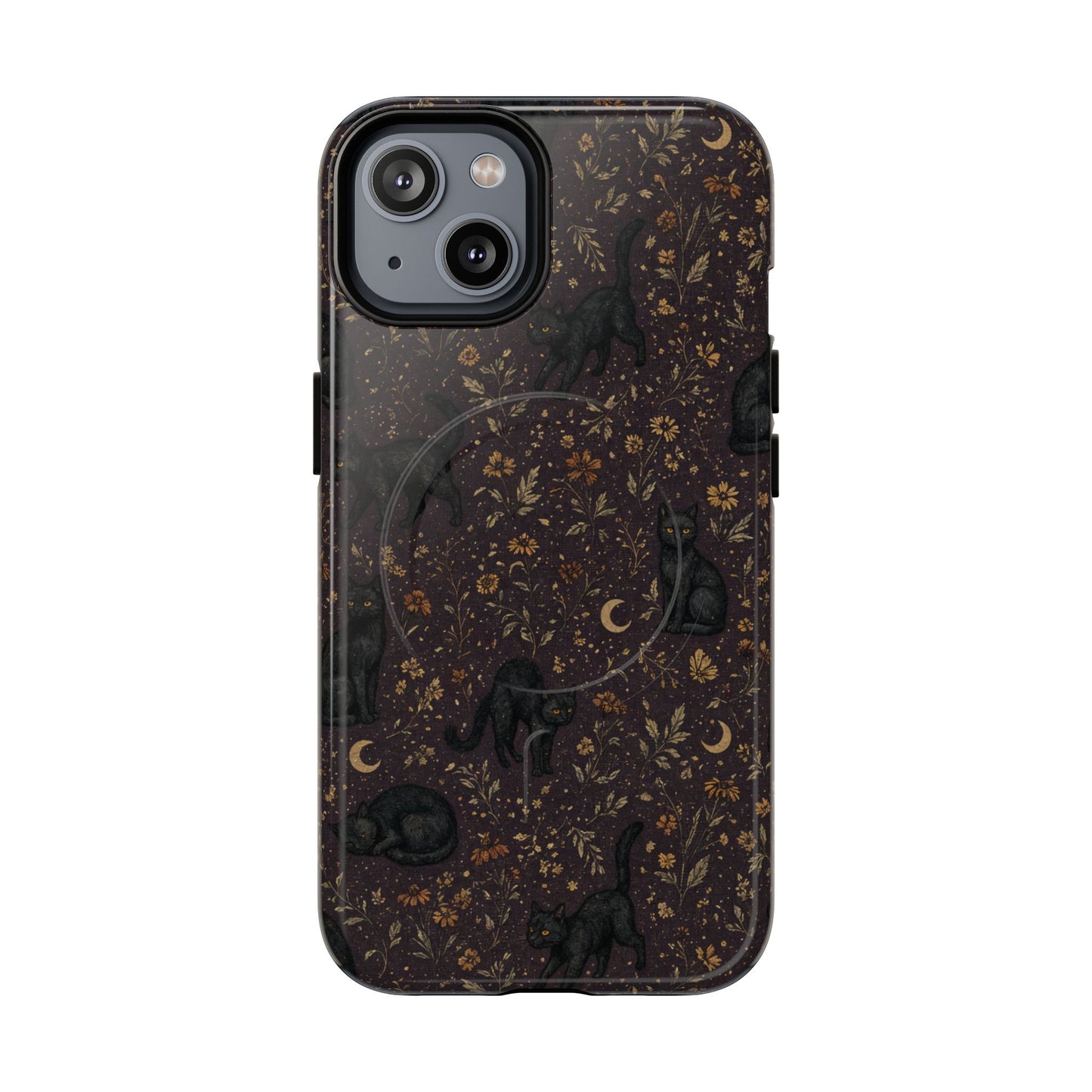 Prairie Black Cats Magnetic Case