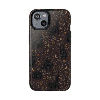 Prairie Black Cats Magnetic Case