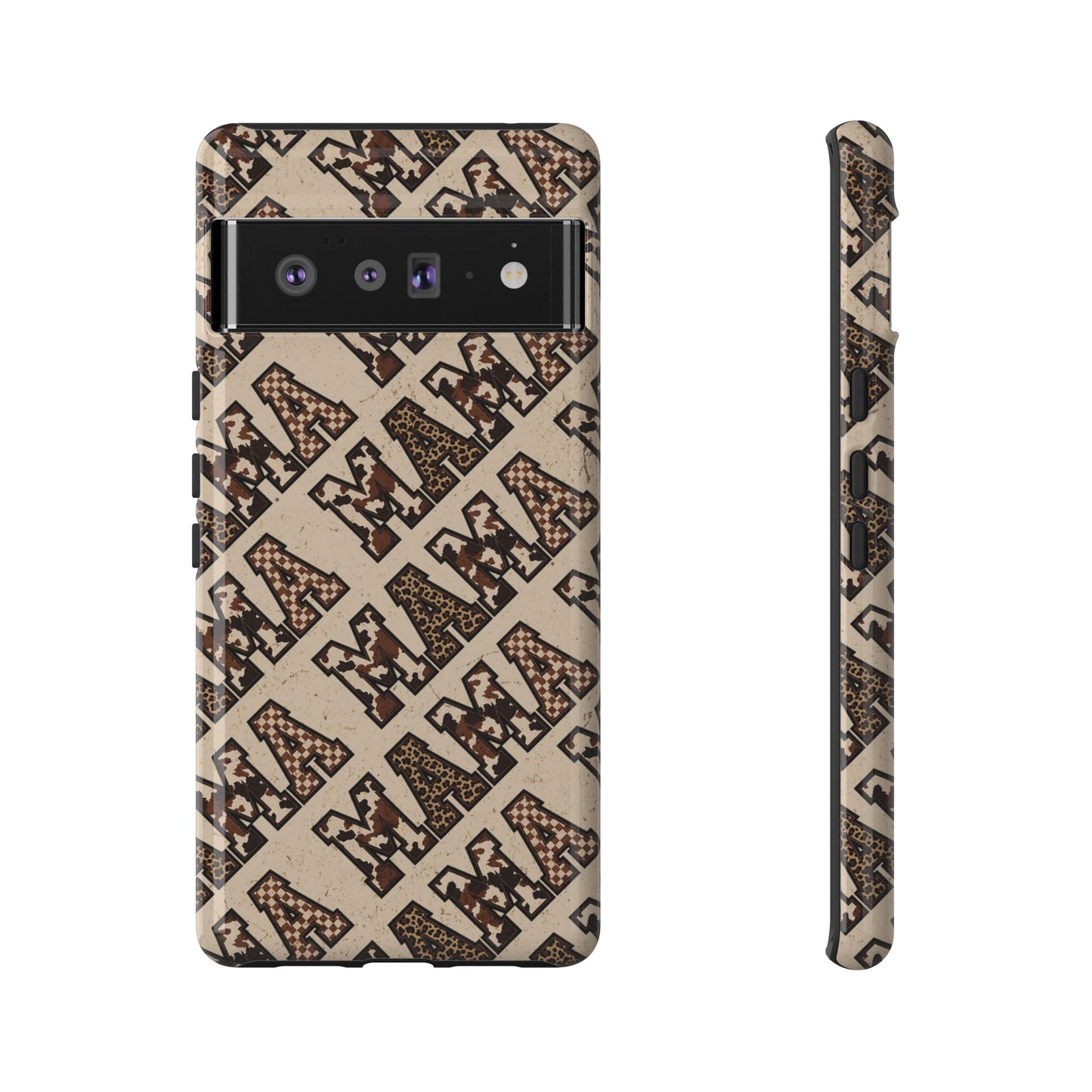 Grunge Cowhide Mama Tough Case