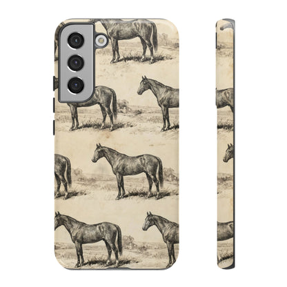 Vintage Horses Tough Case