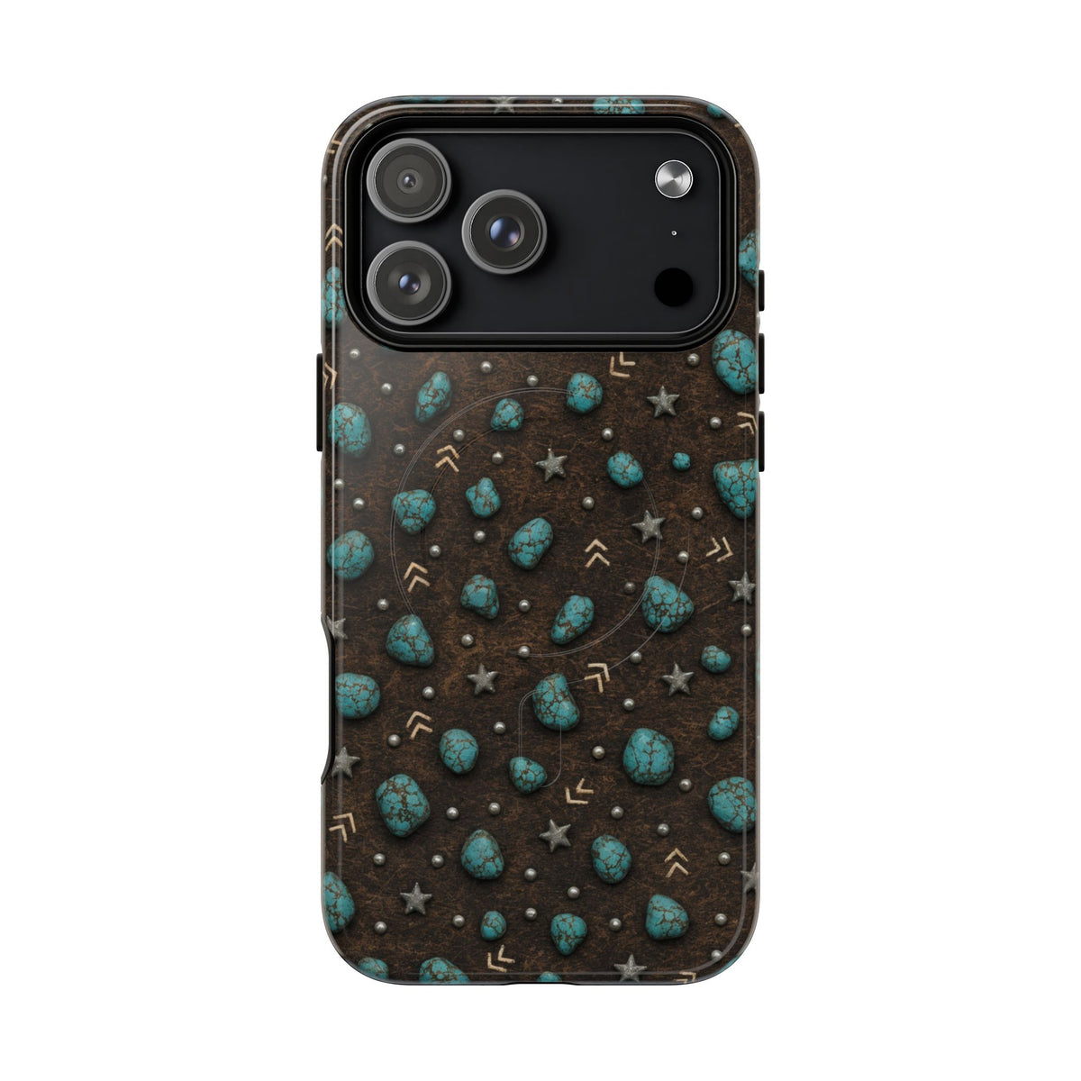 Turquoise Nuggets Magnetic Case