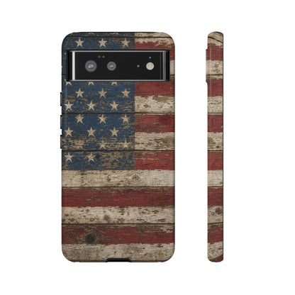 Barnwood Flag Tough Case
