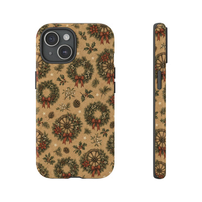 Wagon Wheel Wreath Tough Case