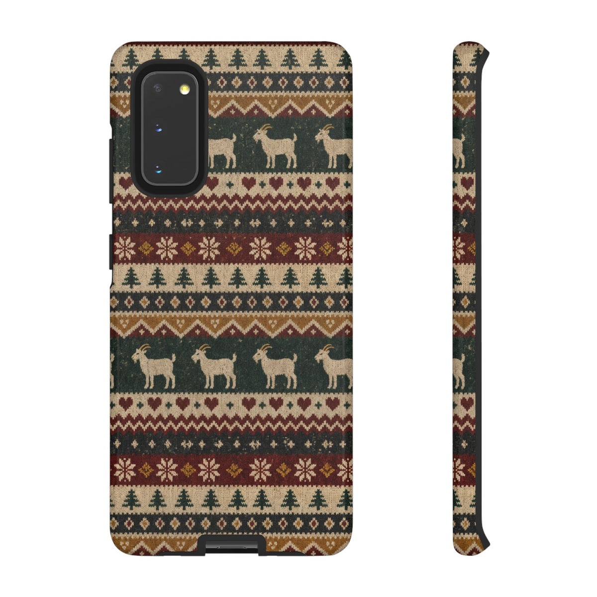 Fair Isle Goats Tough Case
