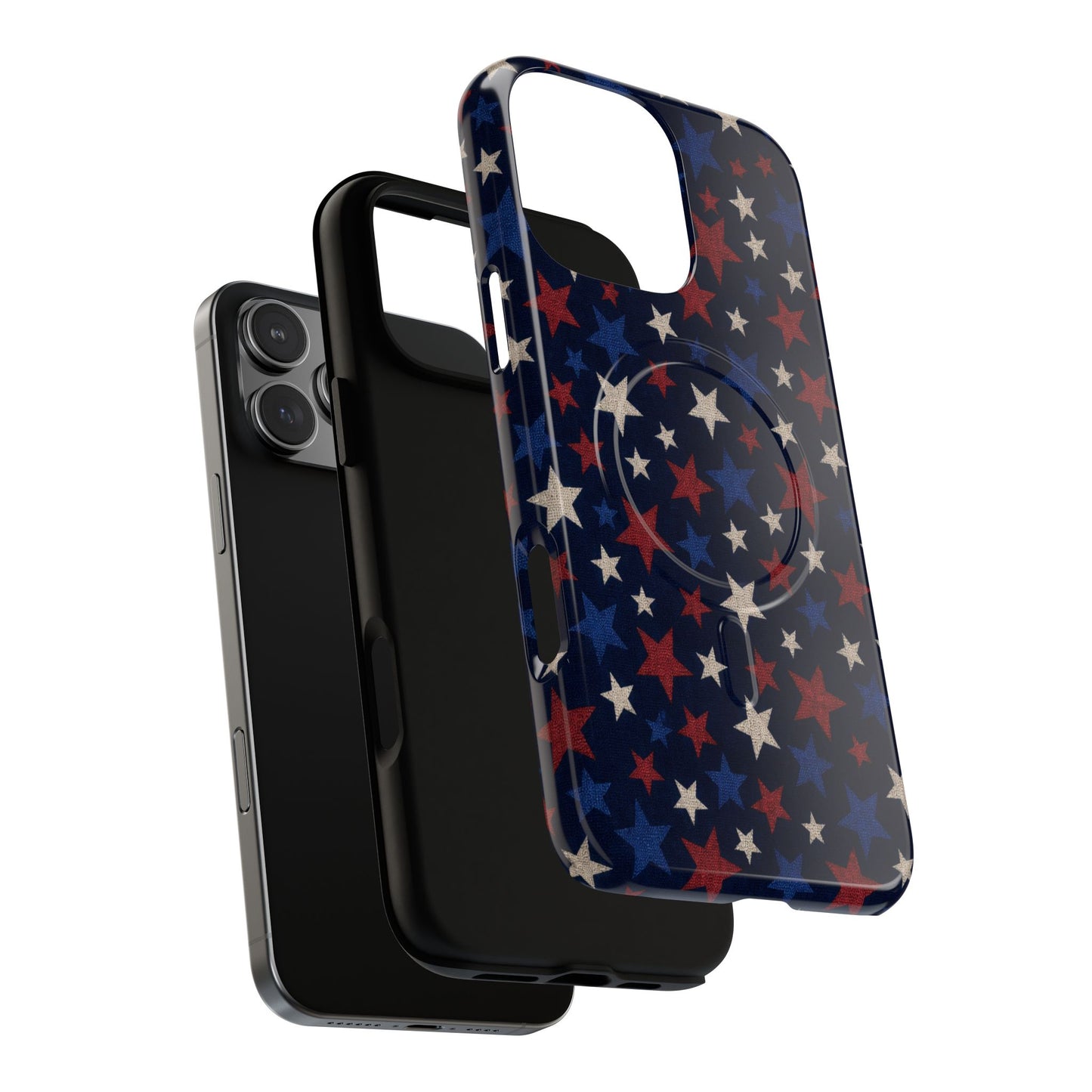 Patriotic Stars Magnetic Case