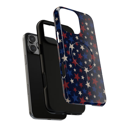 Patriotic Stars Magnetic Case