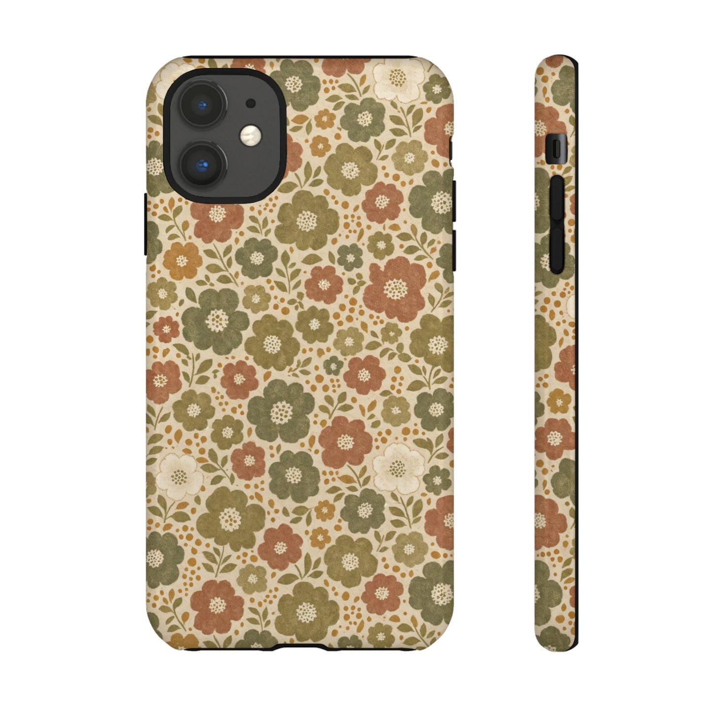 Retro Poppy Field Tough Case