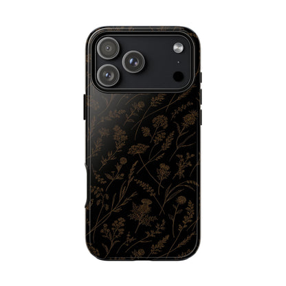 Gold Wildflowers Tough Case