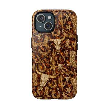 Western Tortoiseshell Magnetic Case