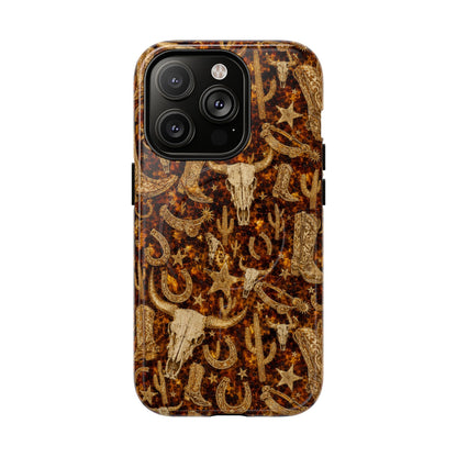 Western Tortoiseshell Magnetic Case