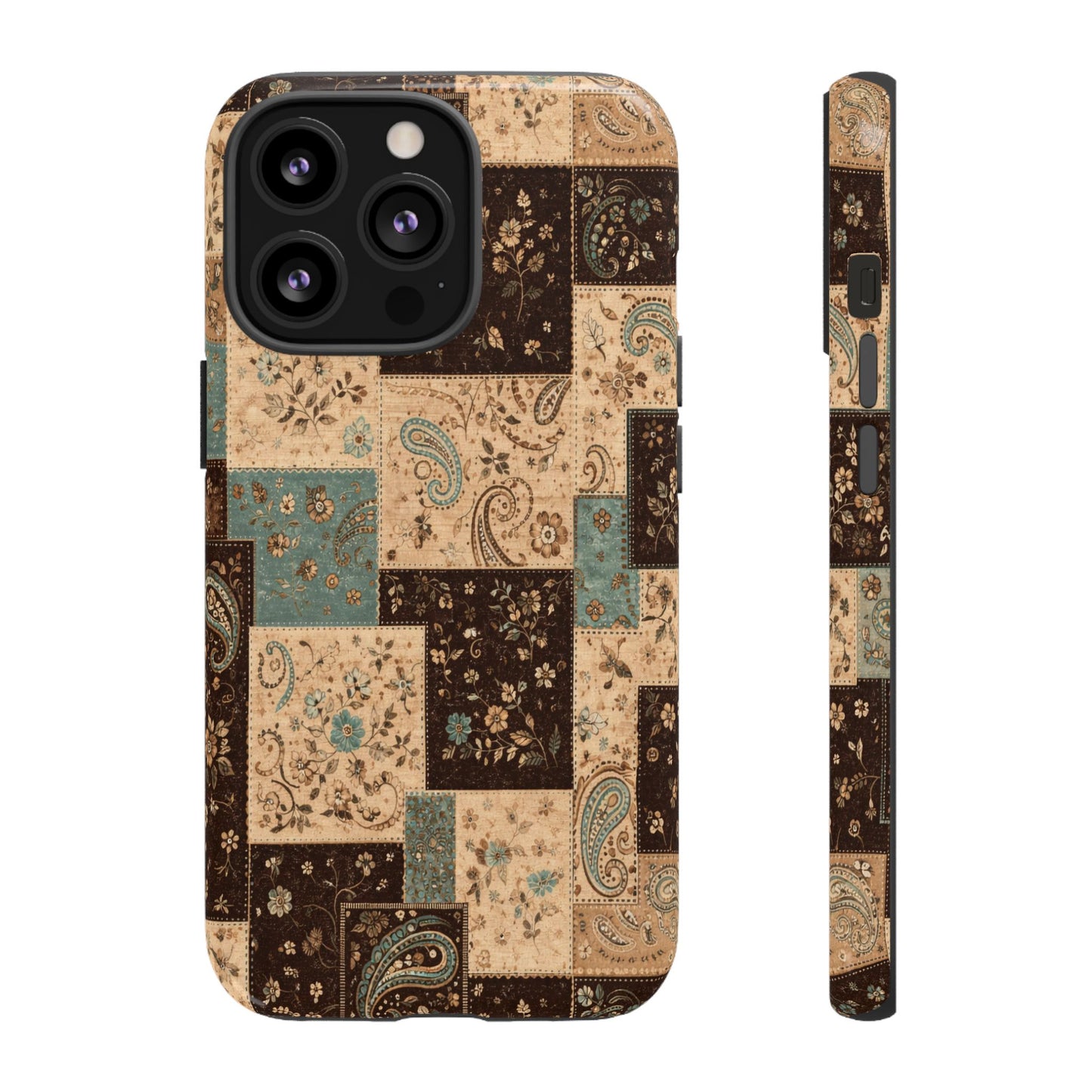 Chocolate Patchwork Tough Case