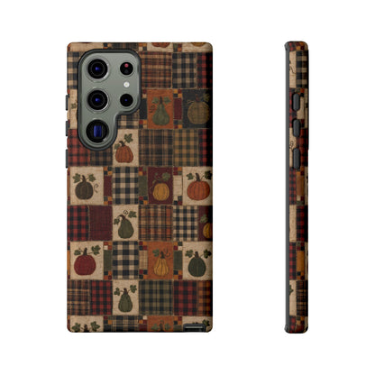 Plaid Pumpkin Tough Case