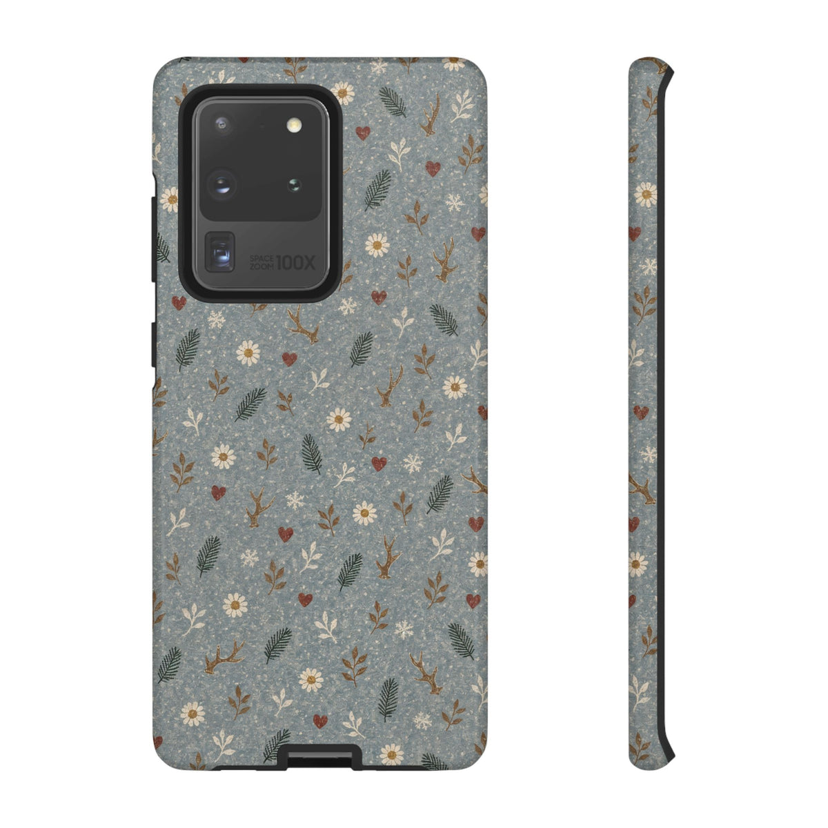 Antler Daisies Snow Tough Case