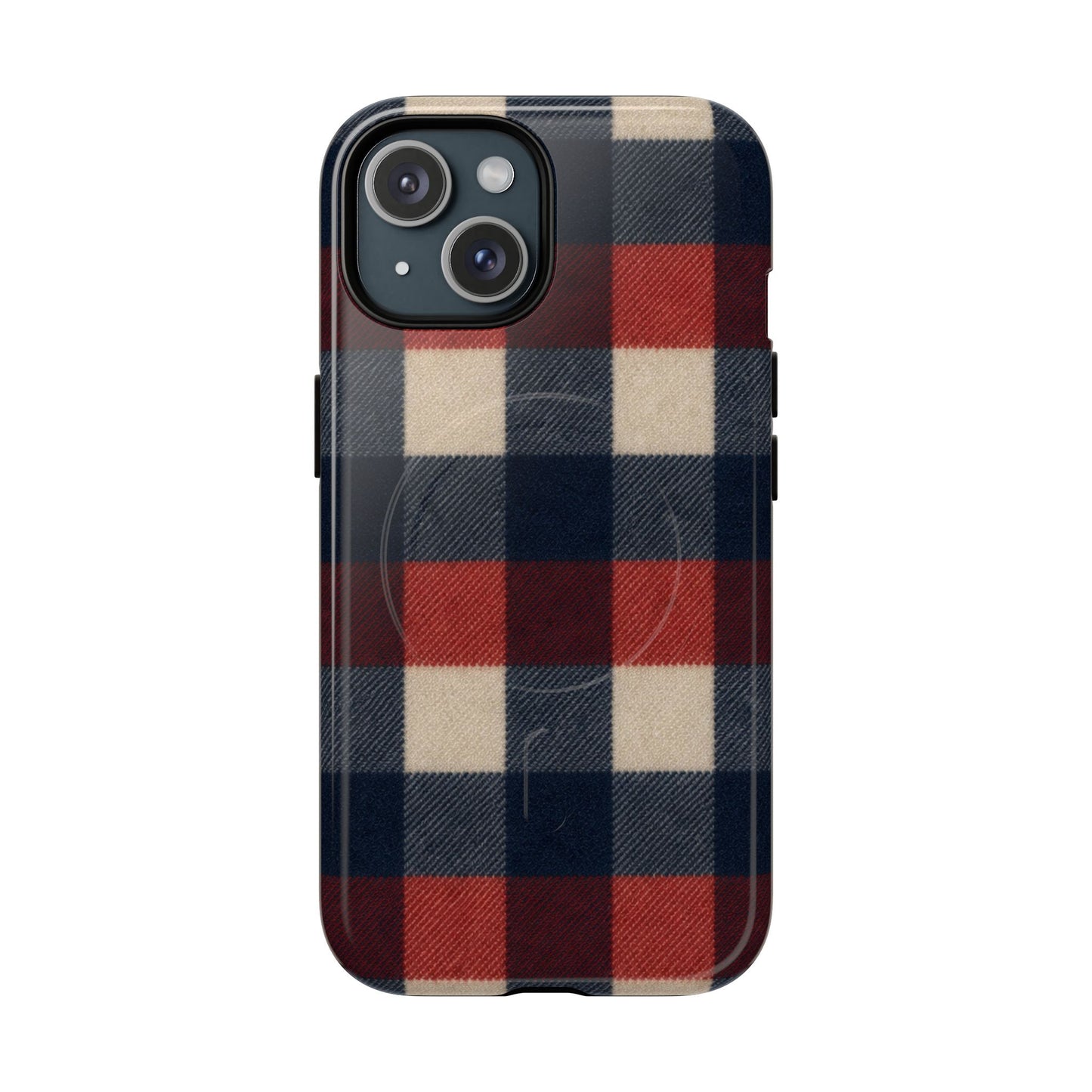 Patriotic Plaid Magnetic Case