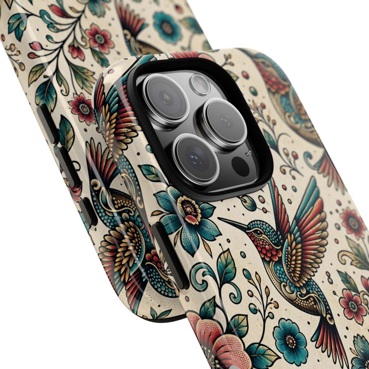 Retro Hummingbird Tough Case