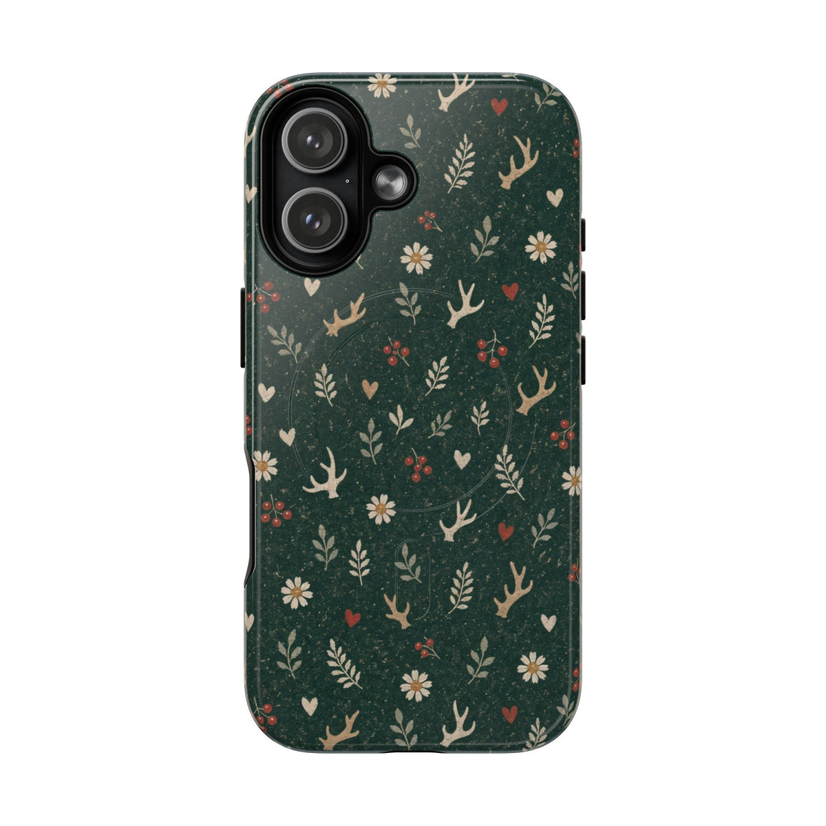 Antler Daisies Evergreen Magnetic Case