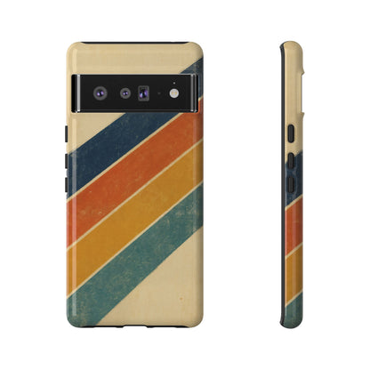 Retro Sunset Stripes Tough Case