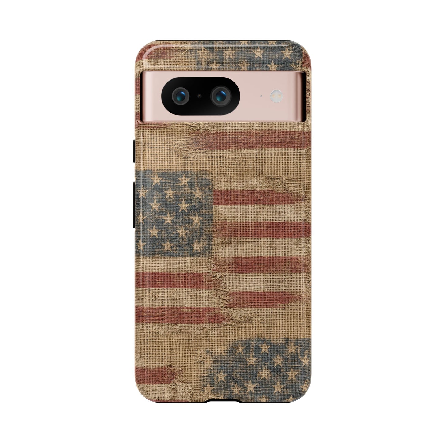 Burlap Flag Tough Case