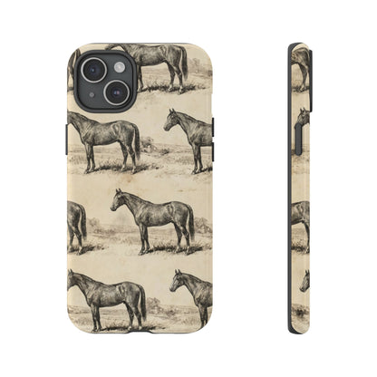 Vintage Horses Tough Case