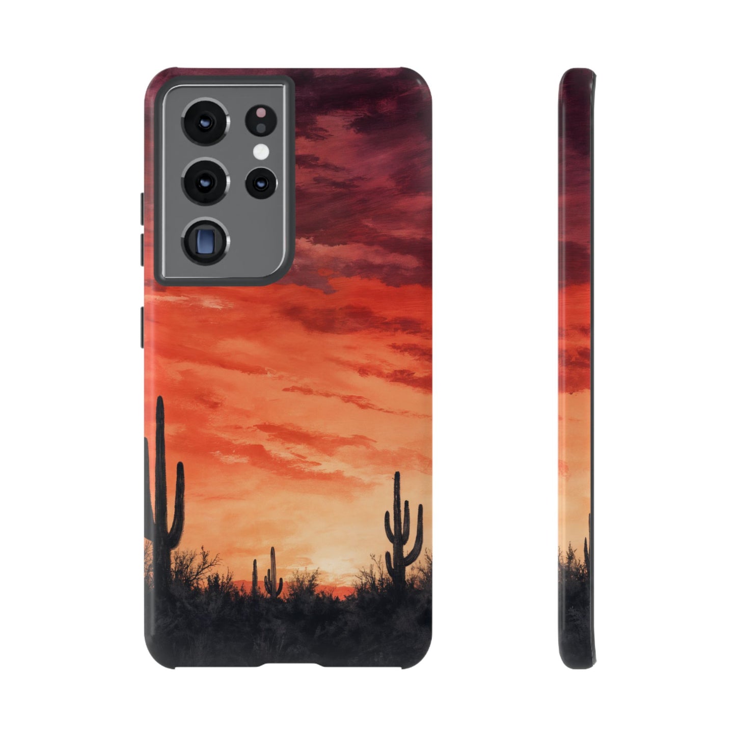 Desert Sunset Swaths Tough Case