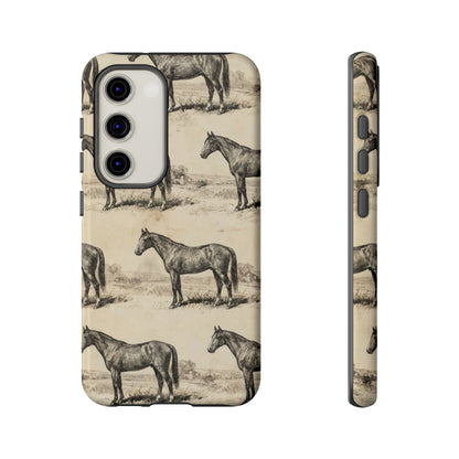 Vintage Horses Tough Case