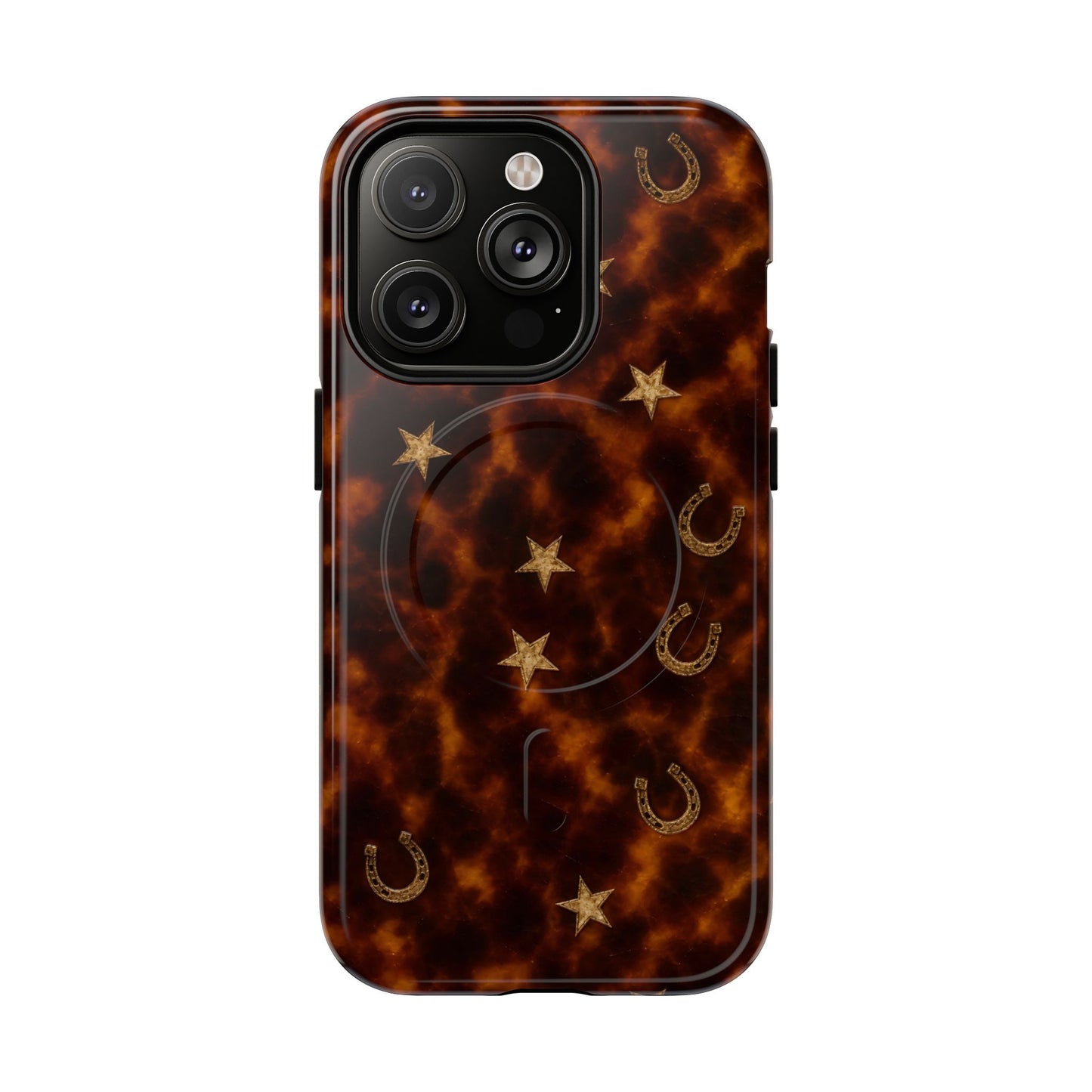 Horseshoe Tortoiseshell Magnetic Case