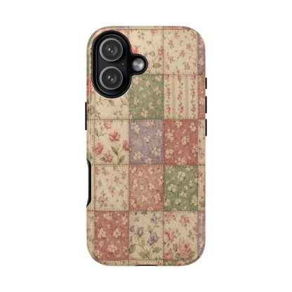 Pink Patchwork Tough Case