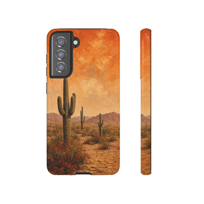 Sunset Cacti Tough Case
