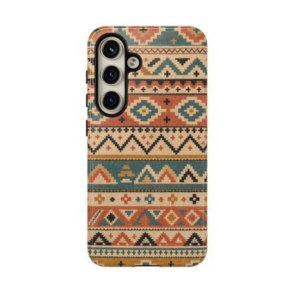 Stacked Aztec Tough Case
