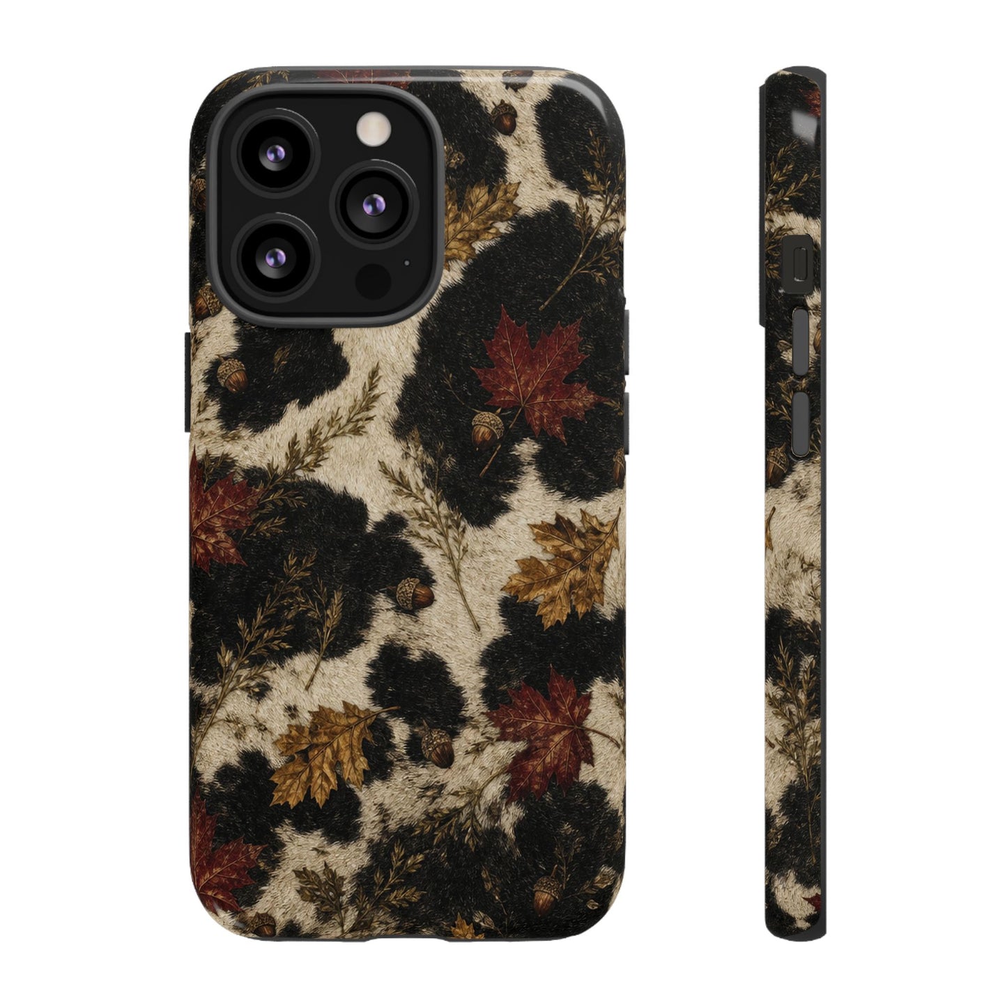 Fall Cowhide Tough Case