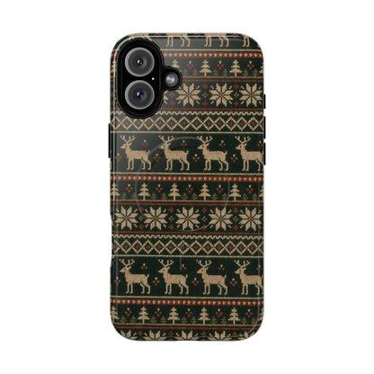 Fair Isle Deer Magnetic Case