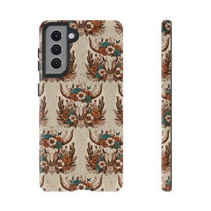 Boho Bull Skull Tough Case